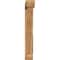 Ekena Millwork Traditional Slat Rough Sawn Bracket w/ Offset Brace, Western Red Cedar, 6"W x 34"D x 42"H BKT0604X34X42TRA06RWR - alternate 4